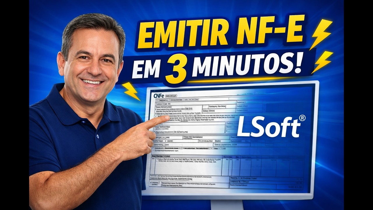 Como emitir Nota Fiscal Eletrônica (NF-e) fácil | Sistema LSoft NFe