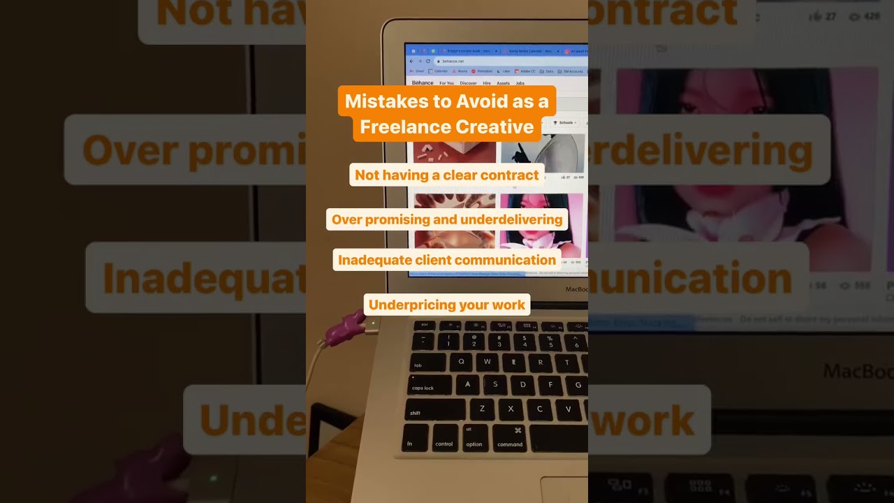 Mistakes to Avoid as a Freelance Creative