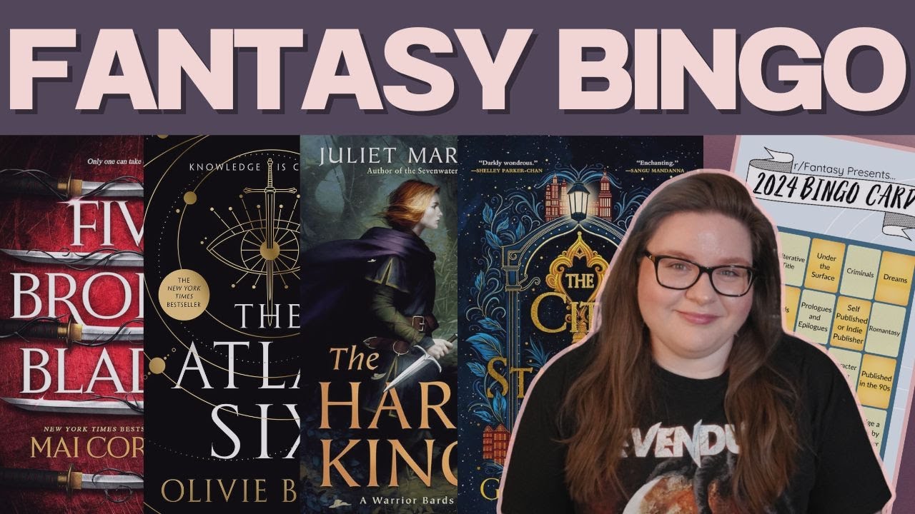 I read 4 books for Fantasy bingo