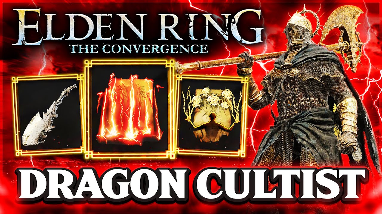 The Dragon Cultist is SHOCKINGLY GOOD in Elden Ring's Convergence mod!