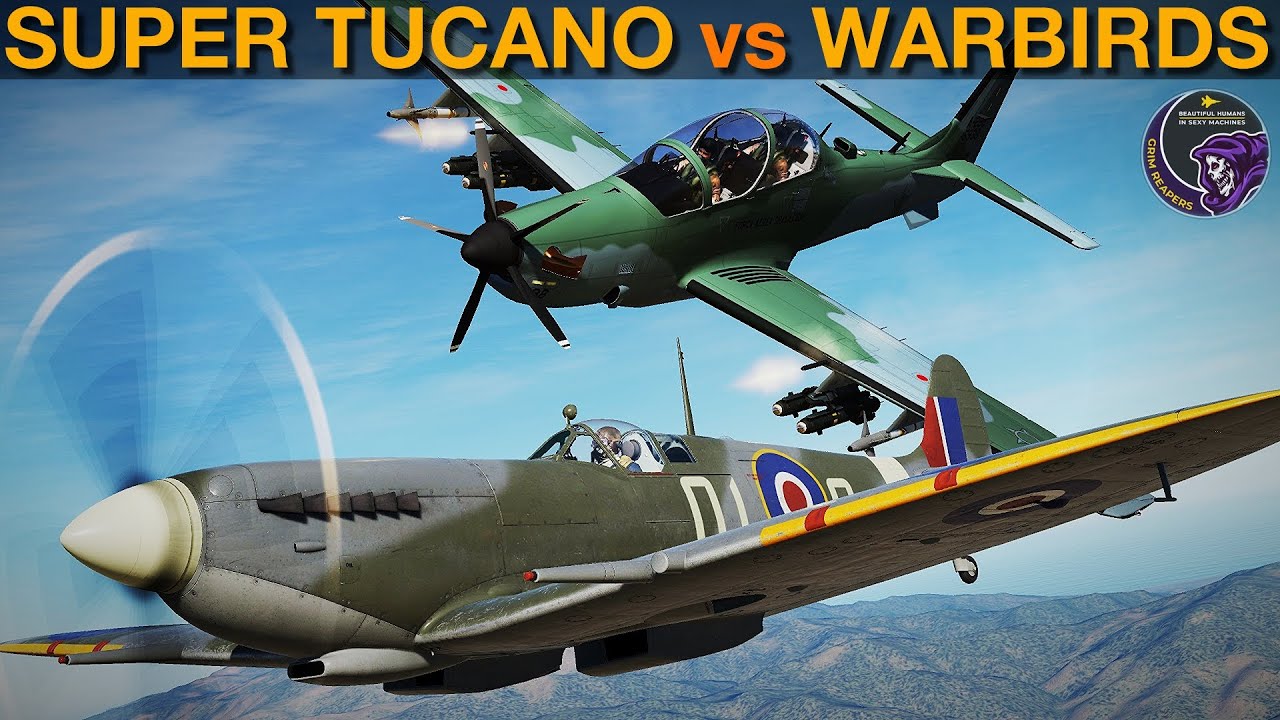 A-29B Super Tucano: сможет ли он превзойти Warbirds в воздушном бою? | DCS WORLD