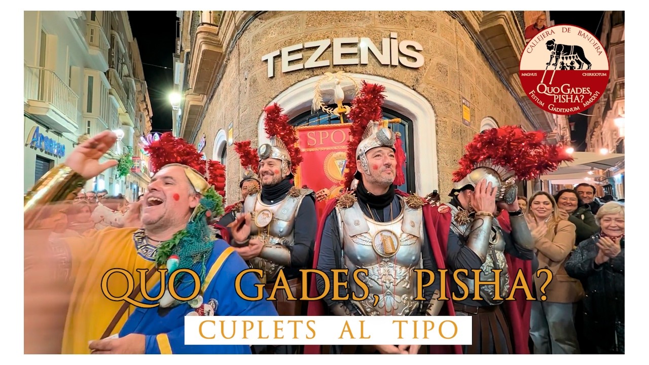 Chirigota QUO GADES, PISHA? Cuplets al tipo.