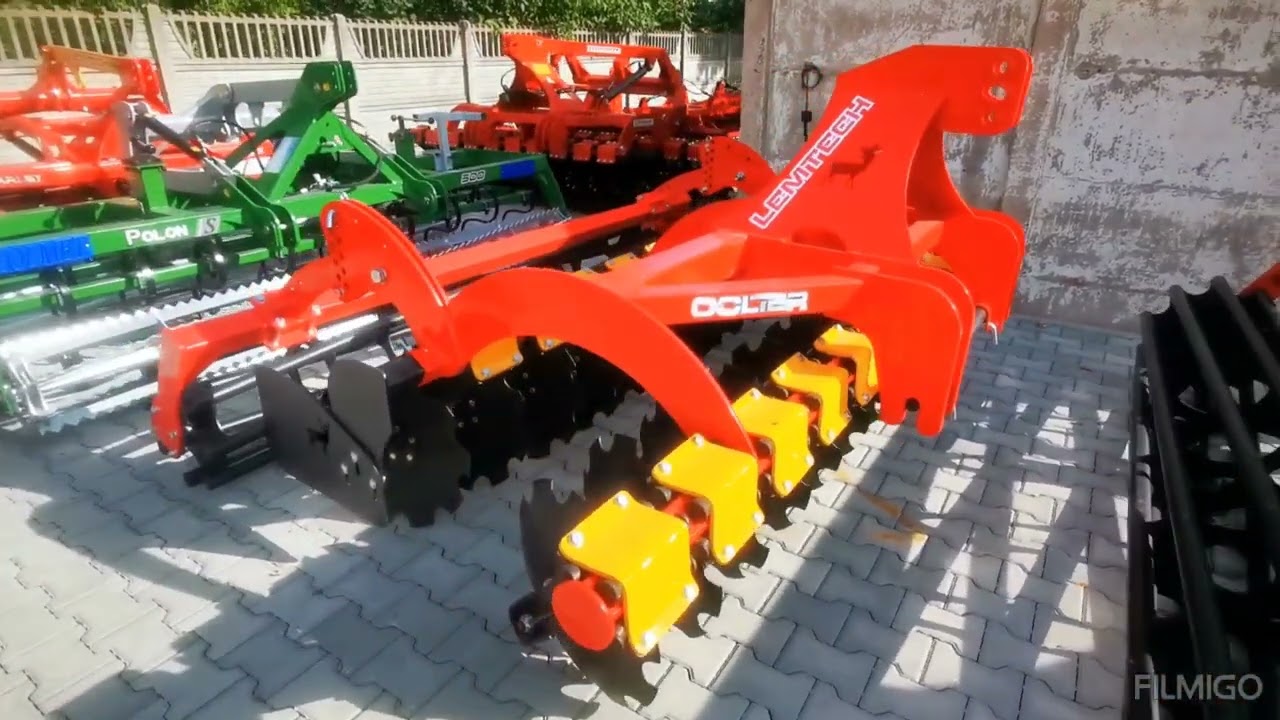 🚜Brona talerzowa @LemTech lekka COLTER S, czy ciężka COLTER. Kr&oacute;tkie por&oacute;wnianie szerokości 2.7m