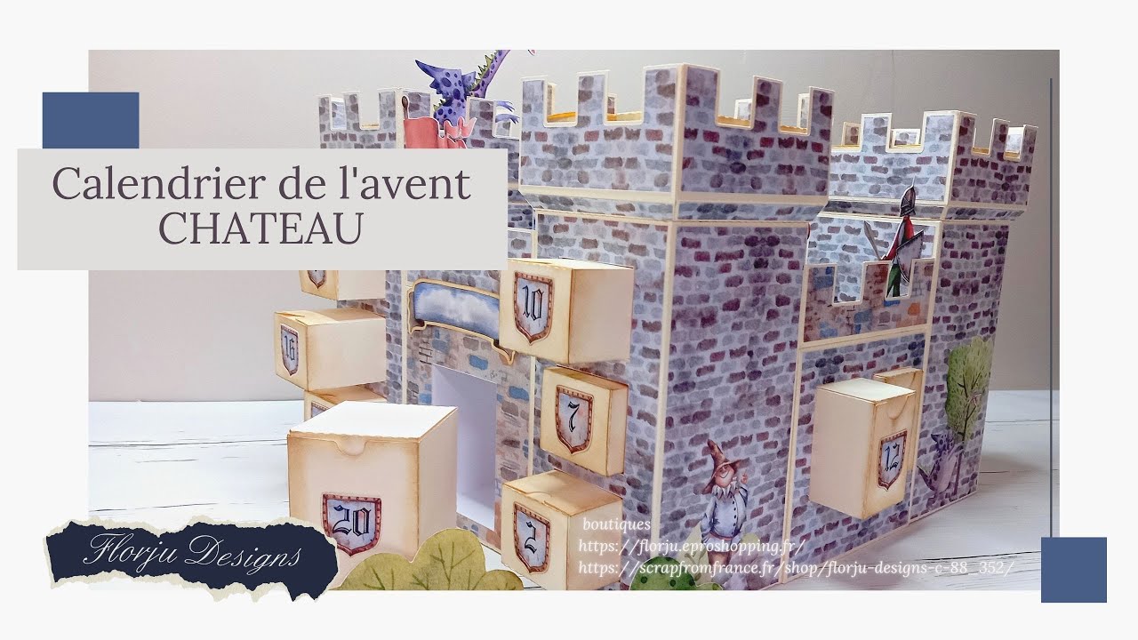 Calendrier de l'avent Château fort