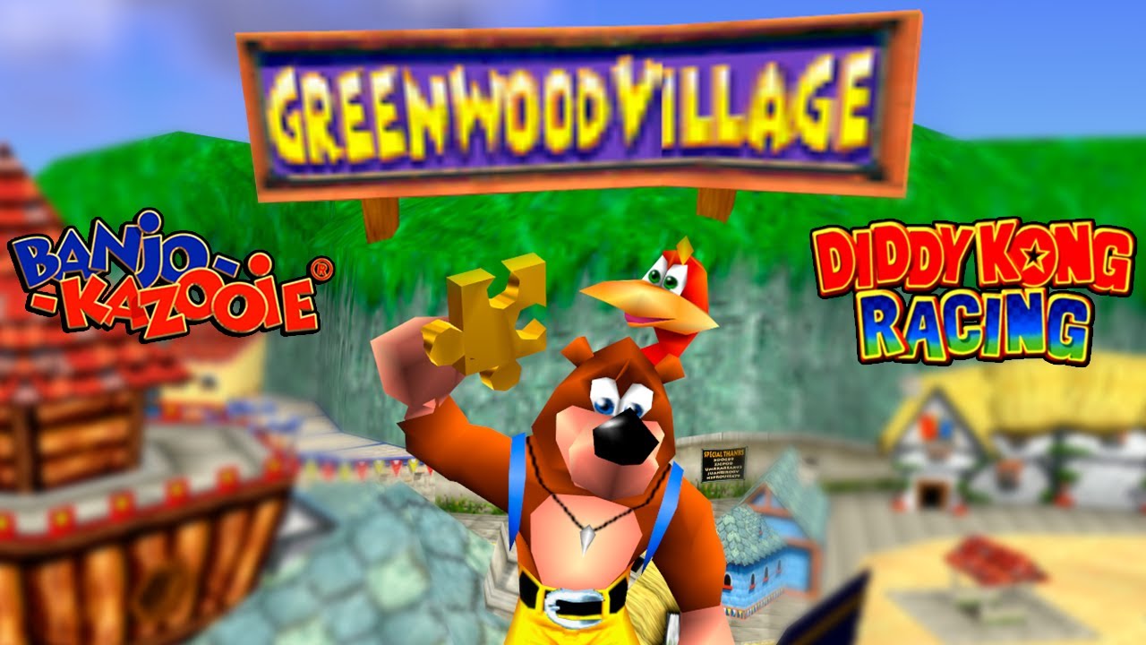 DIDDY KONG RACING in BANJO KAZOOIE Greenwood Village Mod