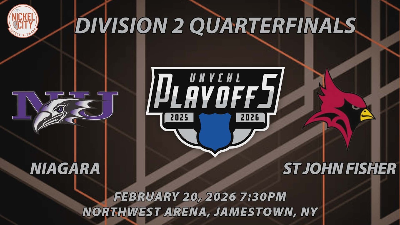 St John Fisher vs Niagara--UNYCHL D2 Quarterfinals