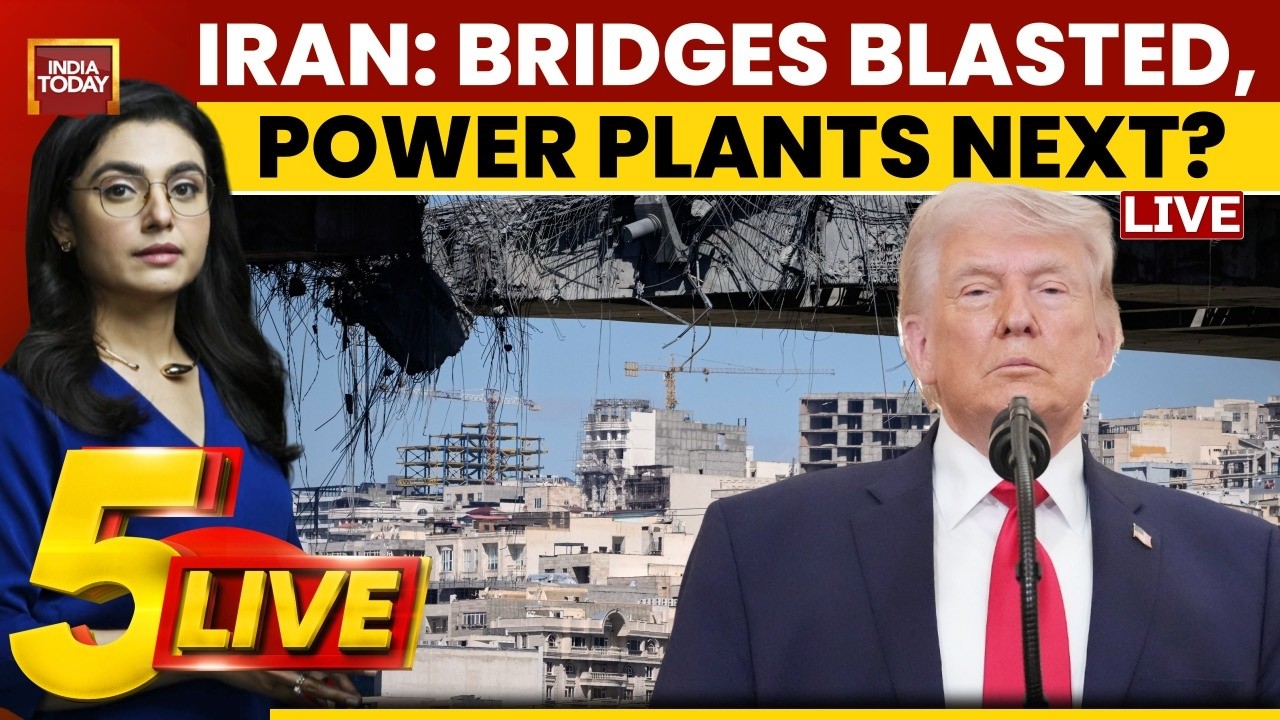 Iran War LIVE:  Trump Orders Attacks On Civilian Targets | Bridges Destroyed, Power Plants Next?