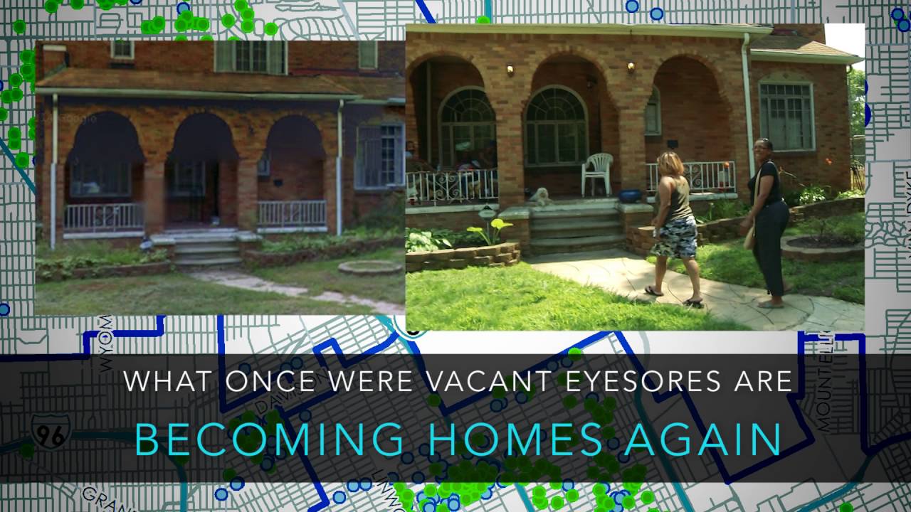 2,000 VACANT DETROIT HOUSES ARE RESTORED