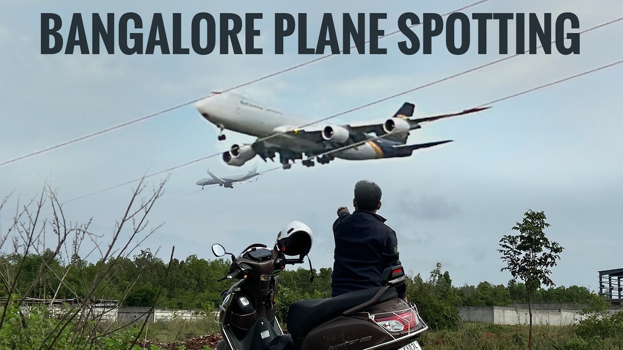 Heavy Take-offs & Arrivals. Plane Spotting at Bengaluru International Airport