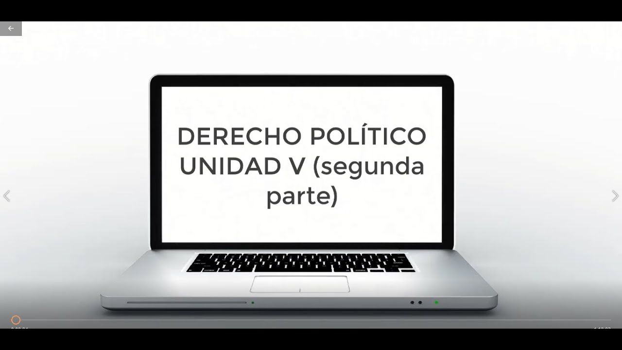 Derecho Político V Segunda Parte