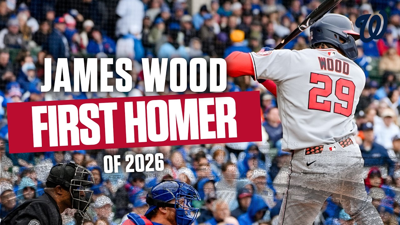 First James Wood Home Run Of 2026 🚀 | Full At-Bat