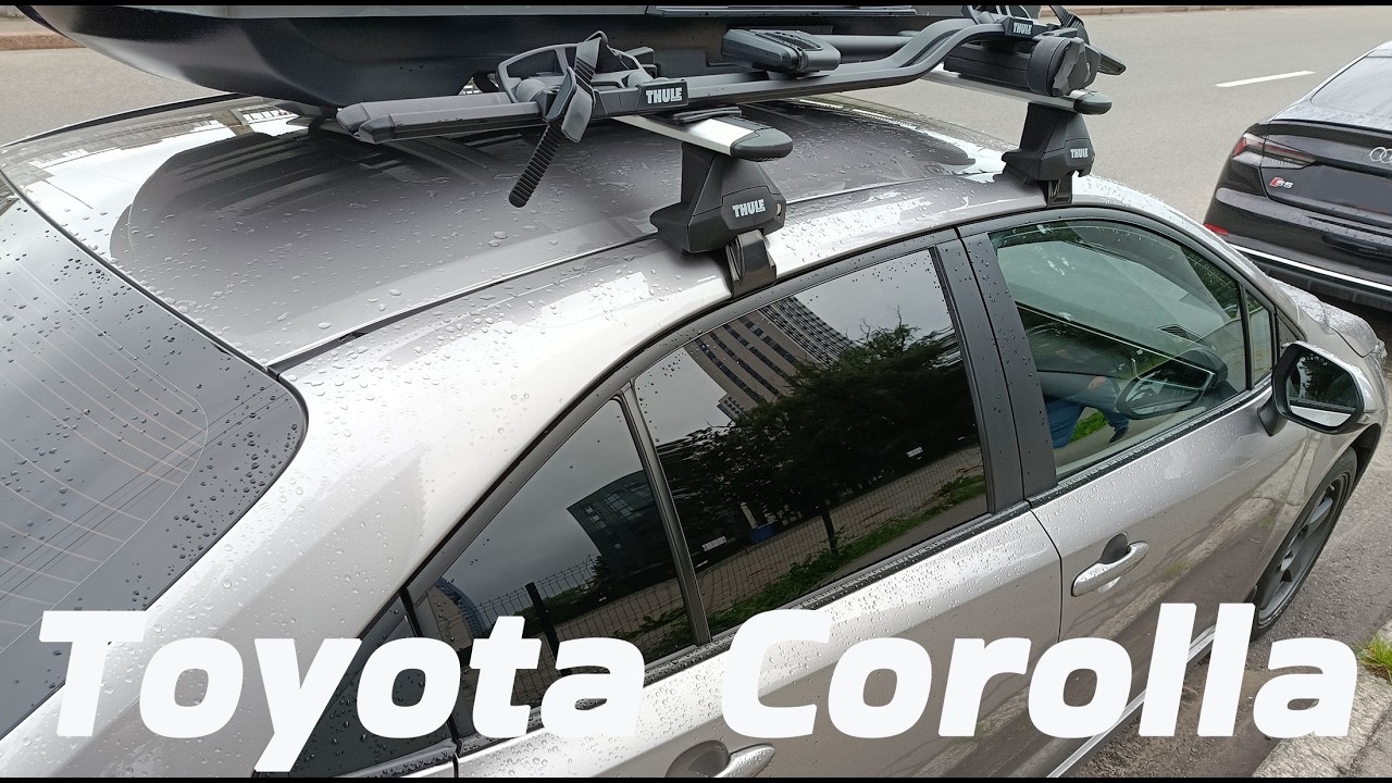 How to install Roof rack THULE Toyota Corolla
