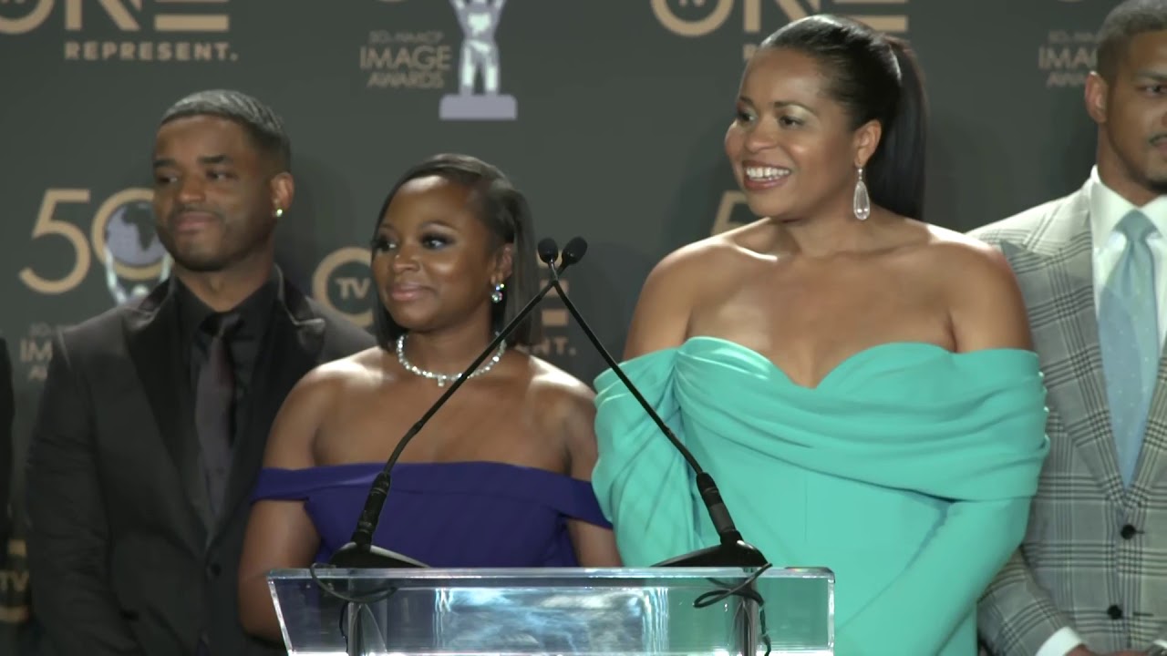 Интервью с актёрами сериала «Сила» за кулисами — NAACP Awards 2019