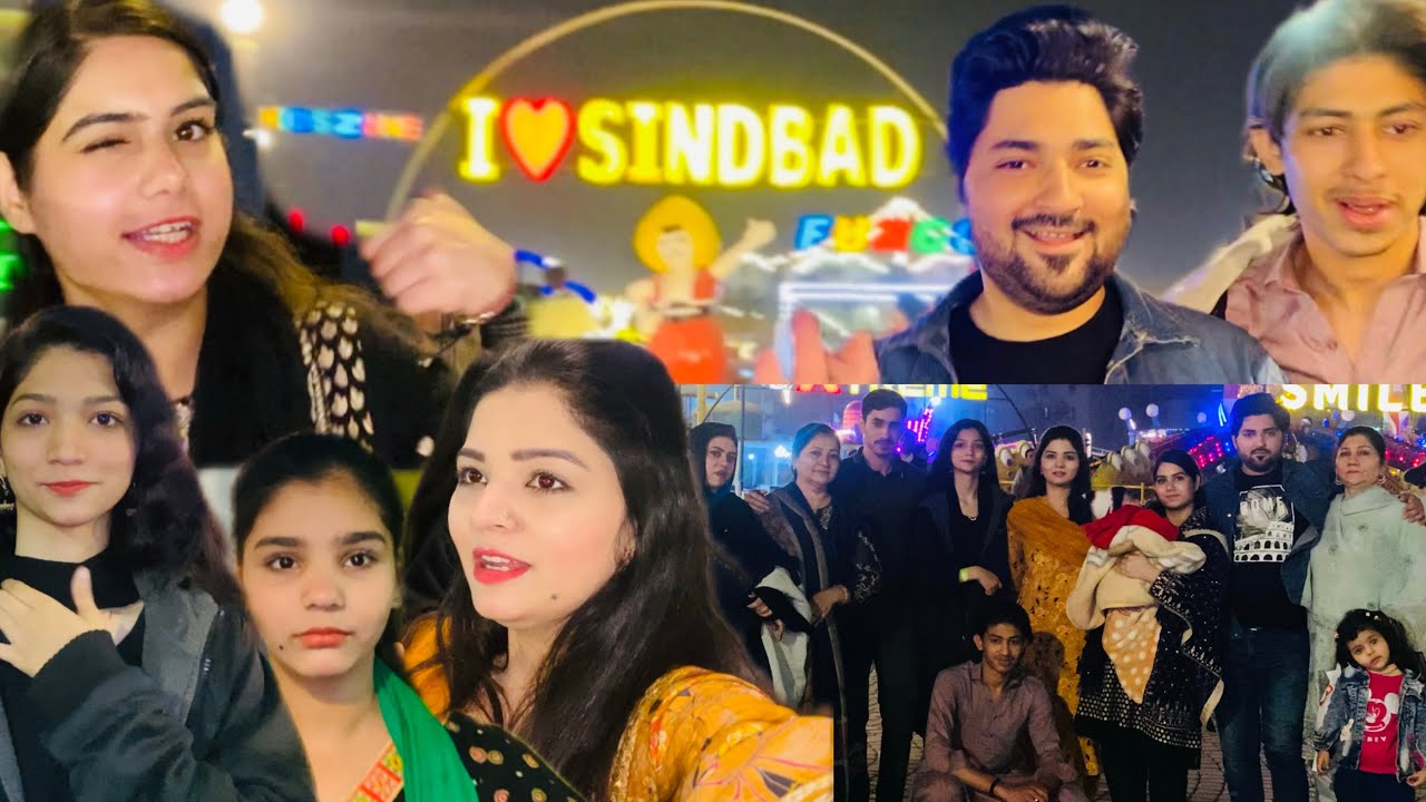 Iqra ko lekar gaye Sindhbad park Karachi😍Ali Hua Injured😭Sidravlog| Sidraworld