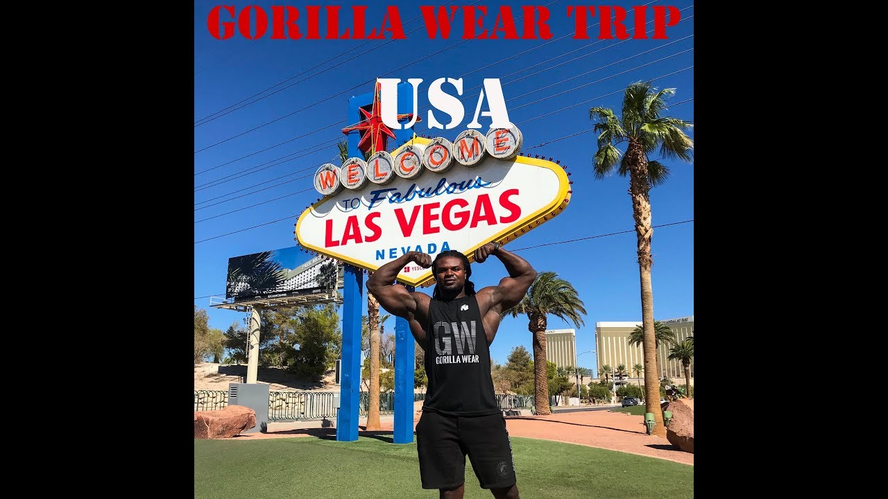 Trip to Los Angeles & Las Vegas, Olympia Expo / Gorilla Wear