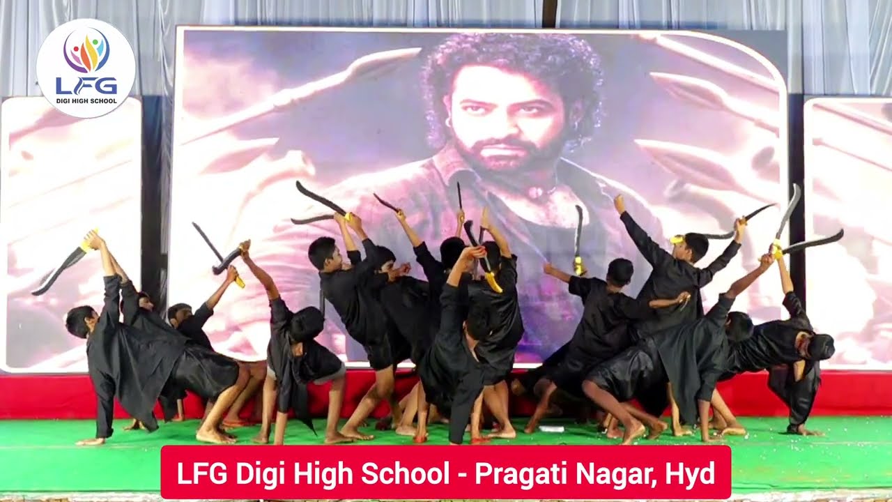 Devara | Ayudha Pooja | Super energetic performance by Boys | Annual Day | LFG Digi High School