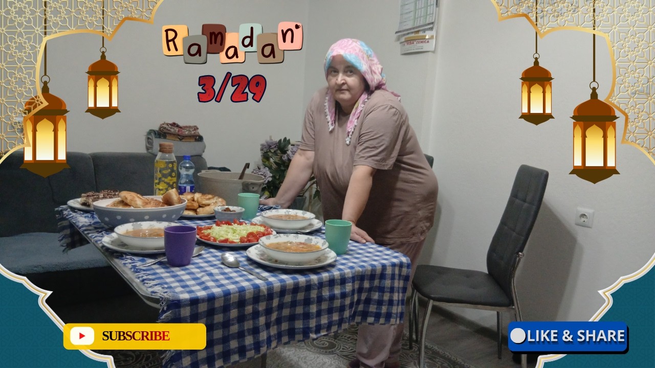 KAD MAMA I BABO PRAVE IFTAR 3/29 RAMAZANA!!!
