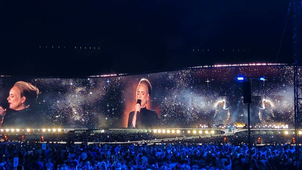 Adele in Munich 4K - Love In The Dark - Night 9 (30/08/24)