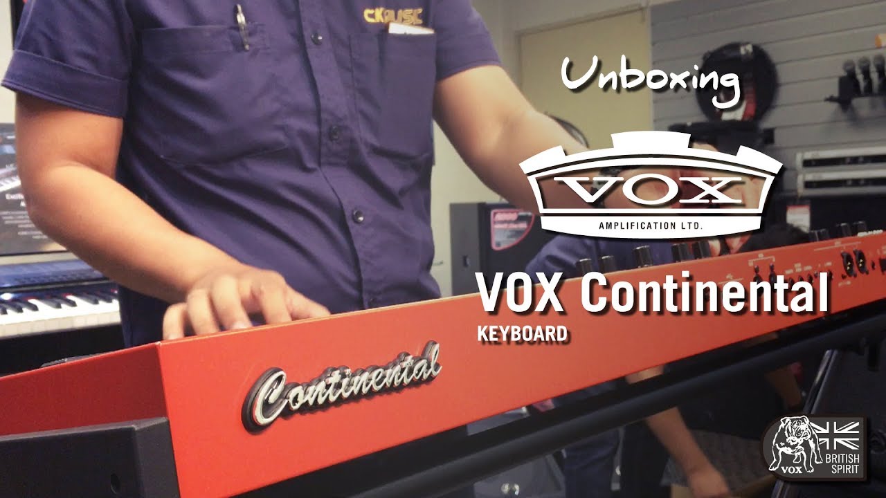 VOX Continental - Unboxing and Demo!