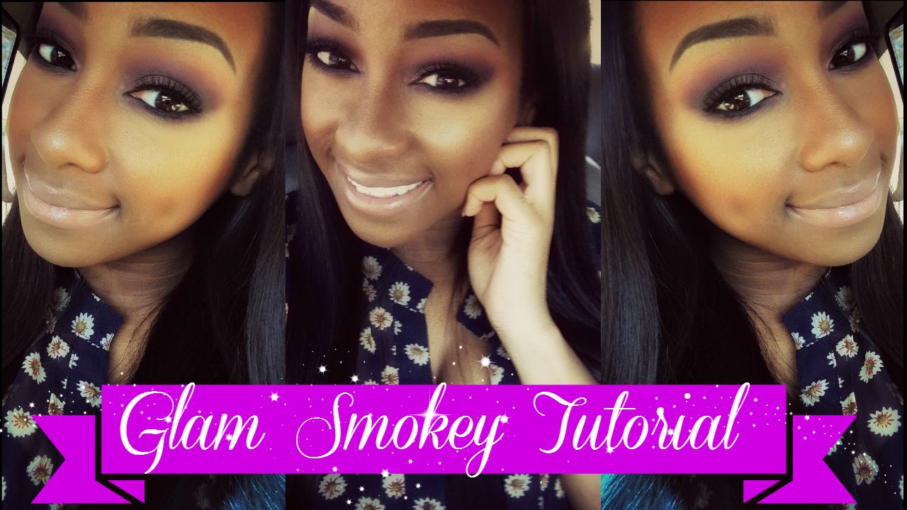 Урок по макияжу глаз Glam Smokey Eyeshadow | Kellster