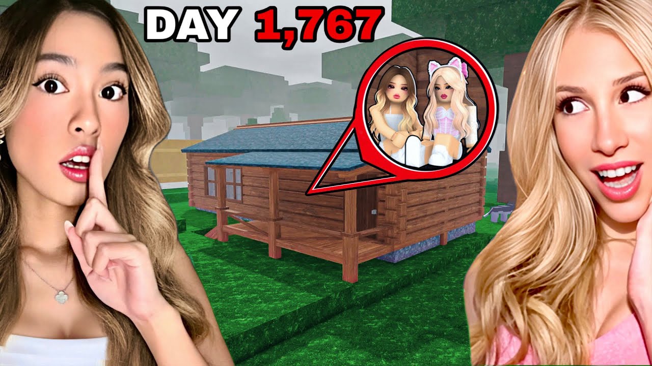 We Survived In A CABIN For 99 Nights In The Forest..