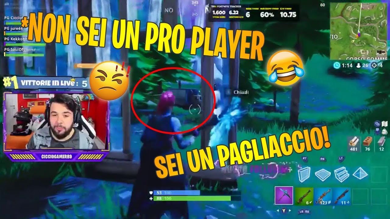 CICCIOGAMER89 DISSING a KEKKOBOMBA su TWITCH INSULTA e SCLERA contro KEKKO