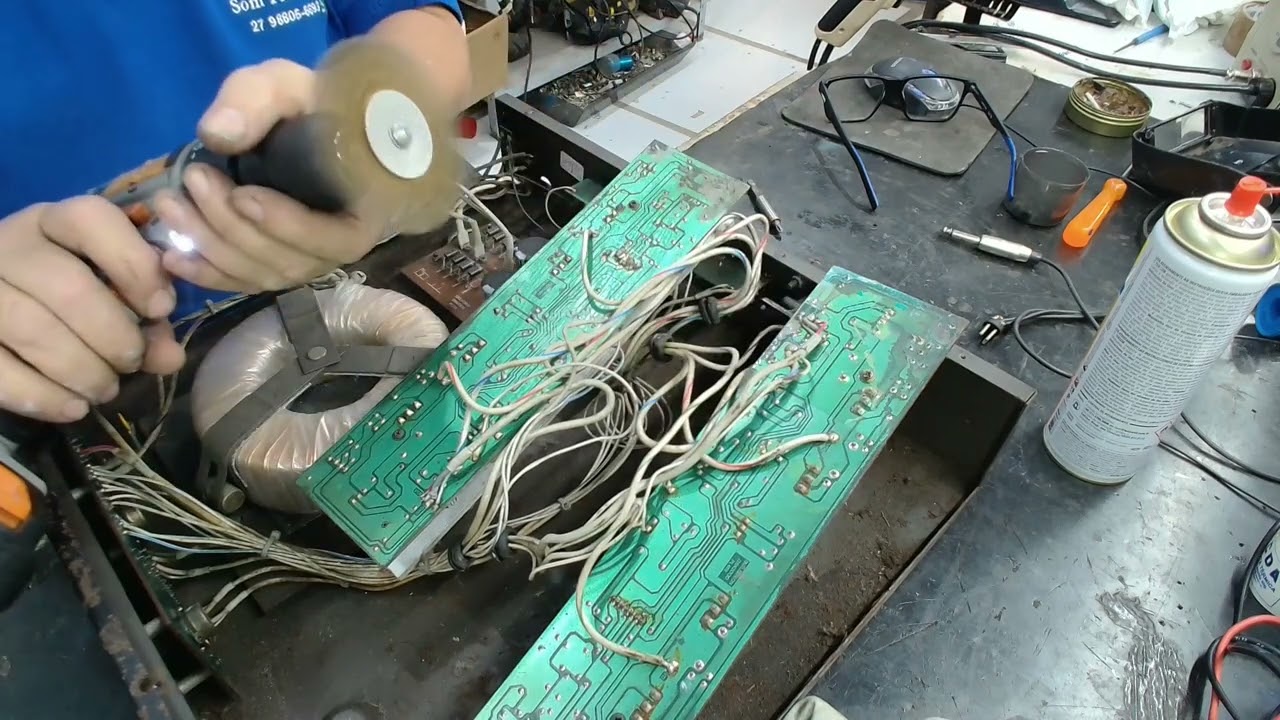 REPARO AMPLIFICADOR WATTSOM DBK 2000