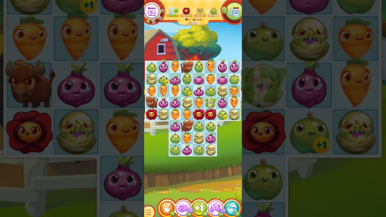 Farm Heroes Saga level 3635