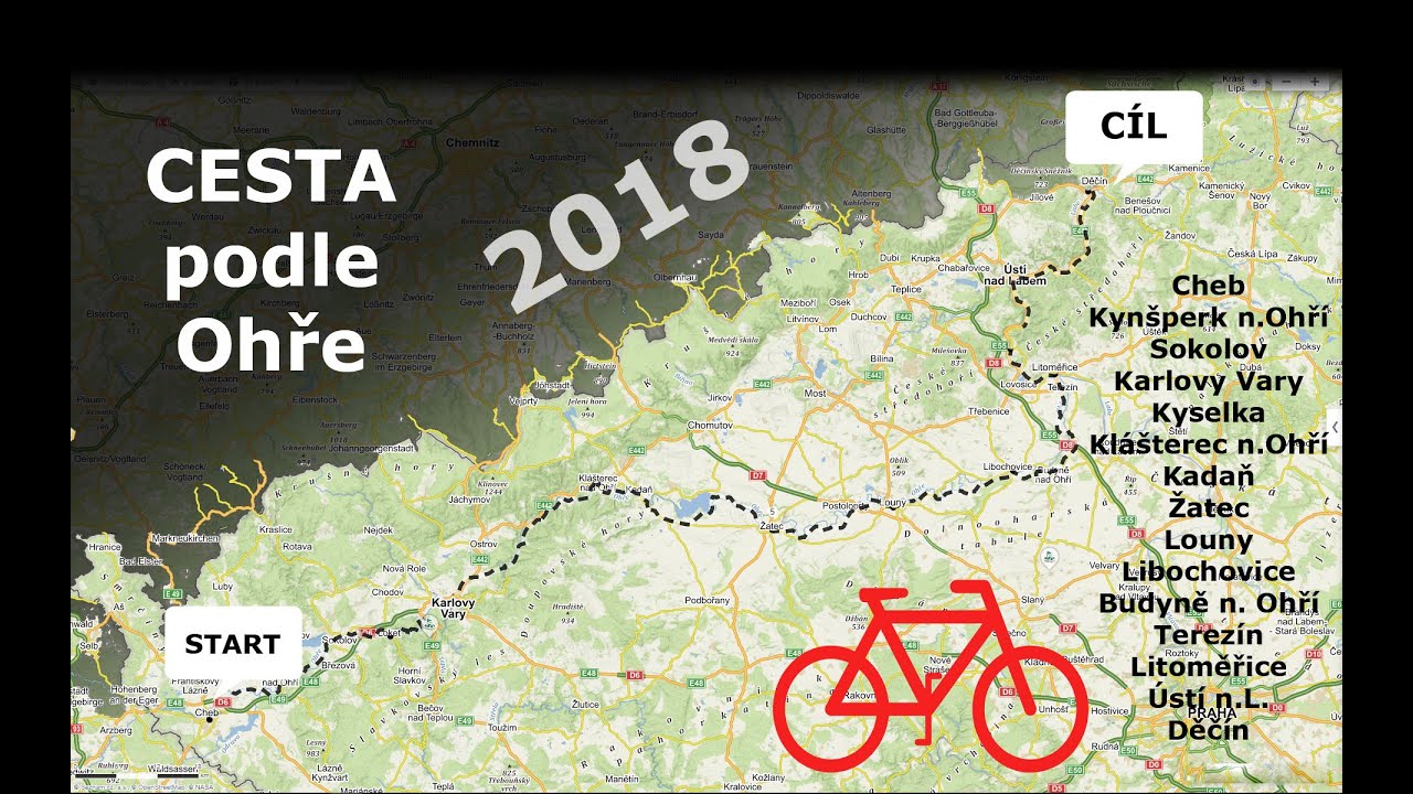 Cesta podle Ohře