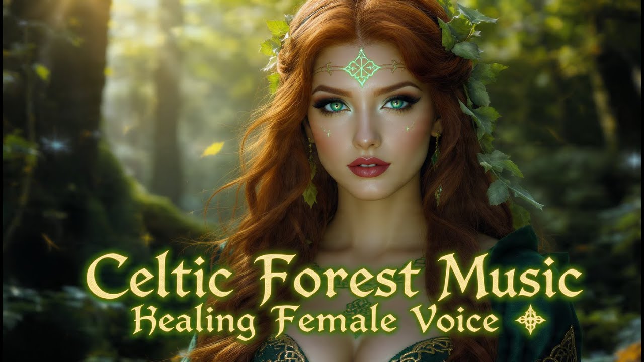 Celtic Spirit of Ireland 🍃 Gaelic Female Vocals | Harp, Wind & Light from &Eacute;ire 🌙✨