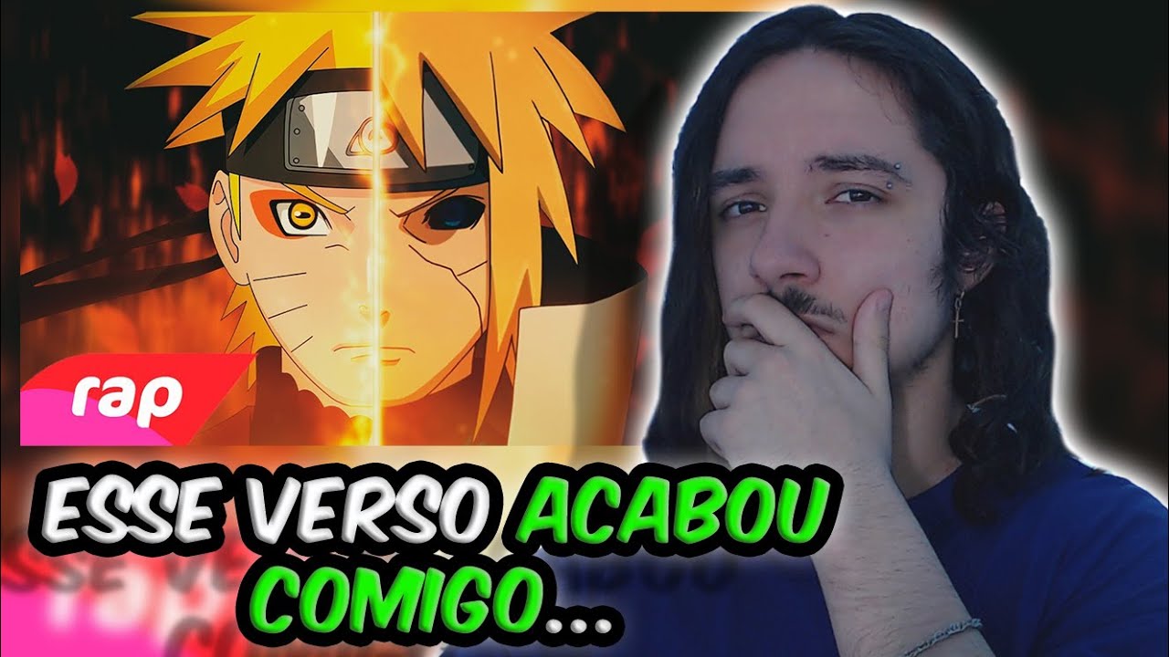 (CHOREI ATÉ) REAGINDO ao Rap do Minato e Naruto - A CANÇÃO DE PAI E FILHO | NERD HITS | REACT