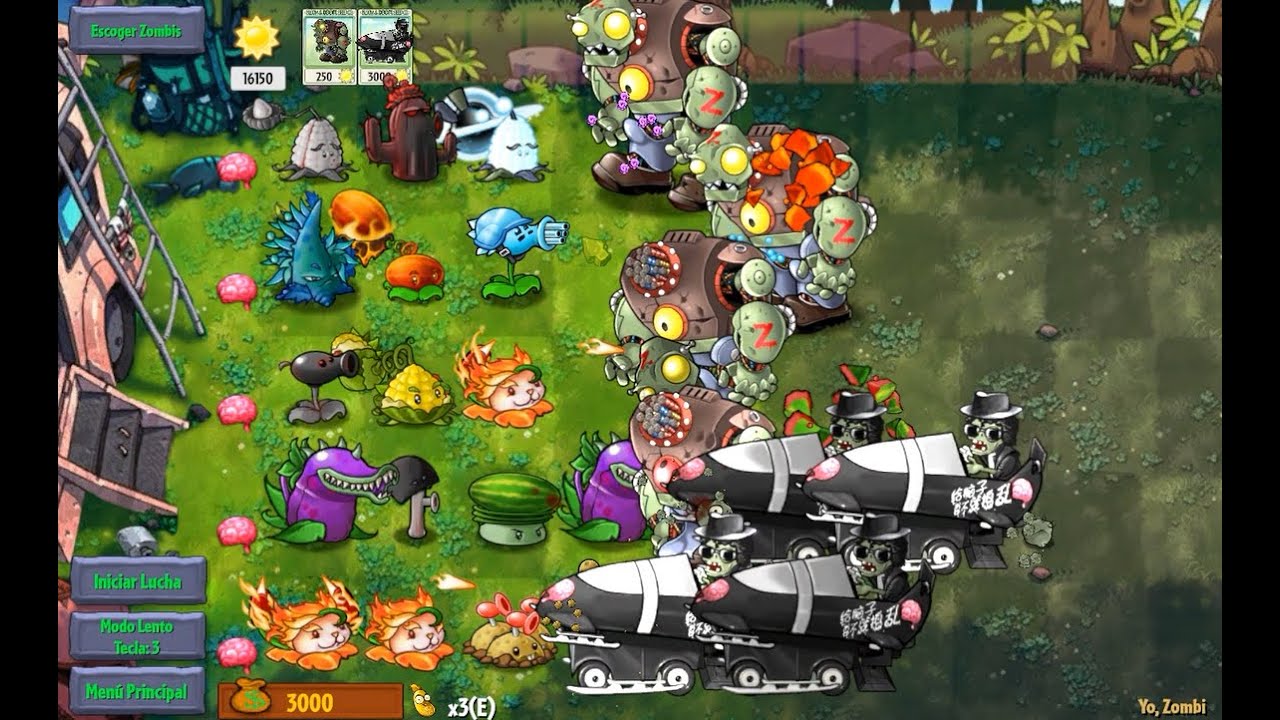 Plantas VS Zombis FUSIÓN: Yo Zombie