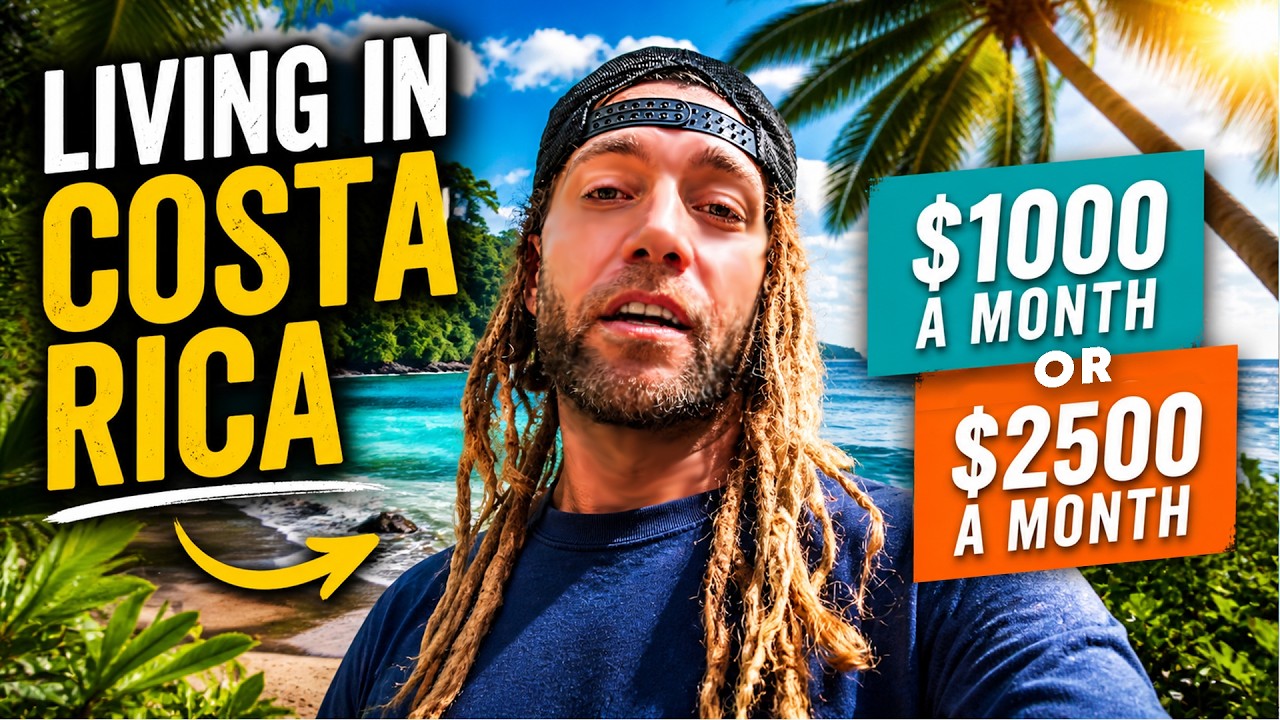 Living in Costa Rica on $1,000 vs $2,500 mo. (2025) – Cost of Living Breakdown