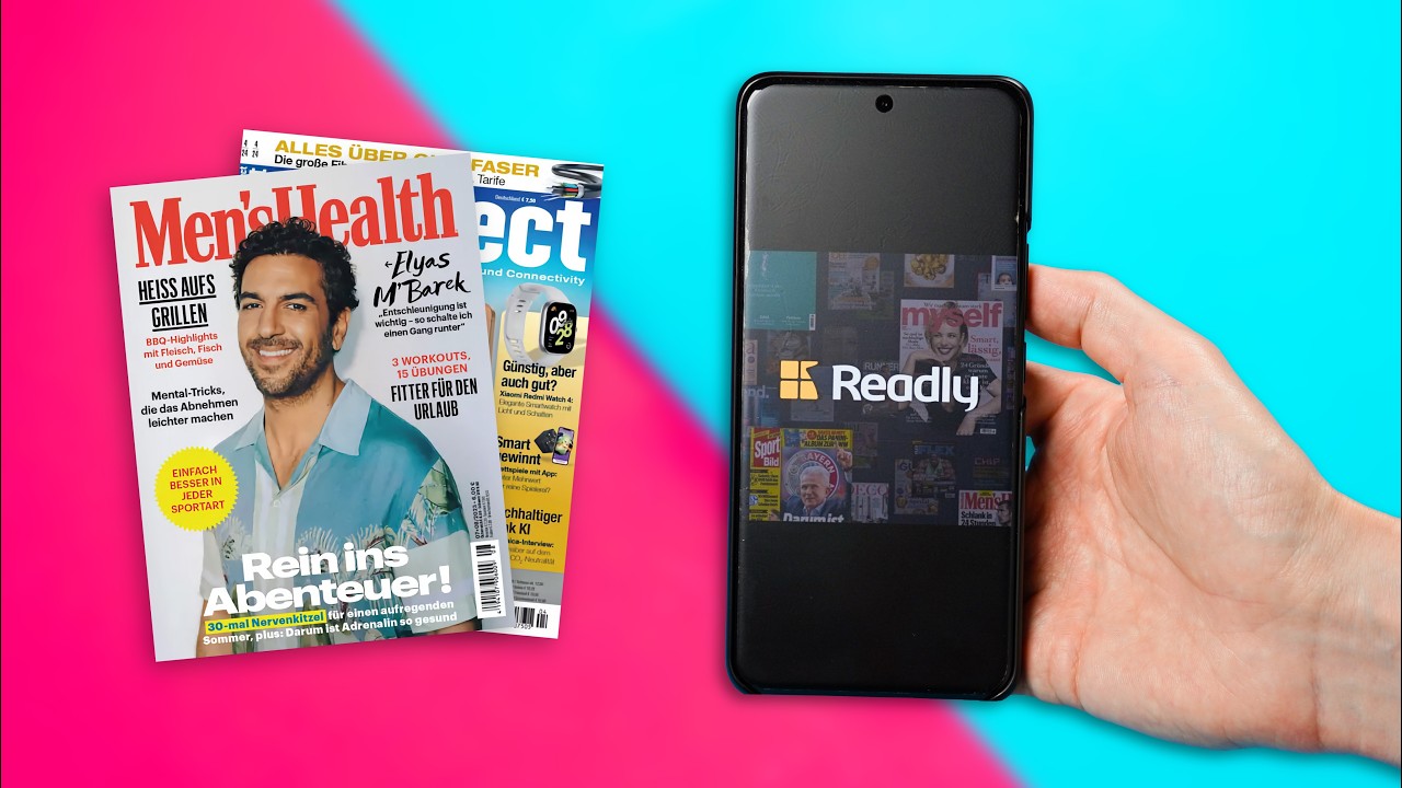 Diese (Technik) Magazine lese ich 🤓 Readly App vorgestellt