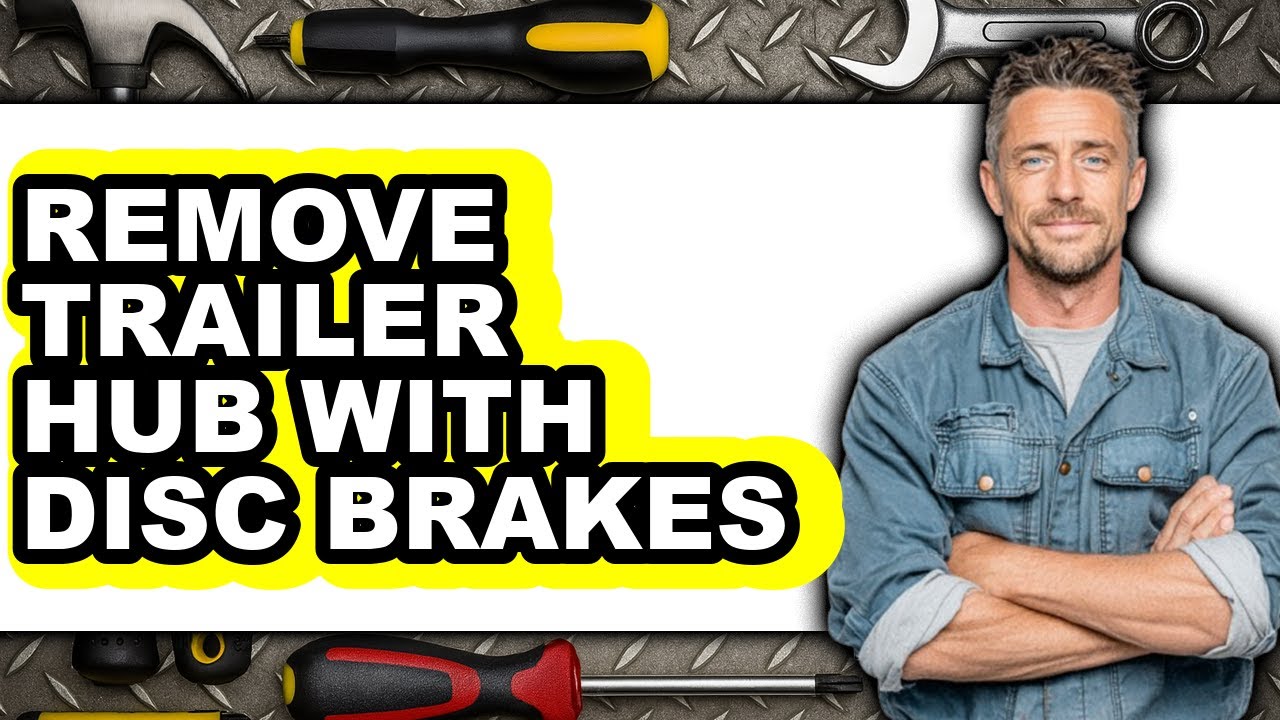 How to Remove Trailer Hub with Disc Brakes - Step by Step