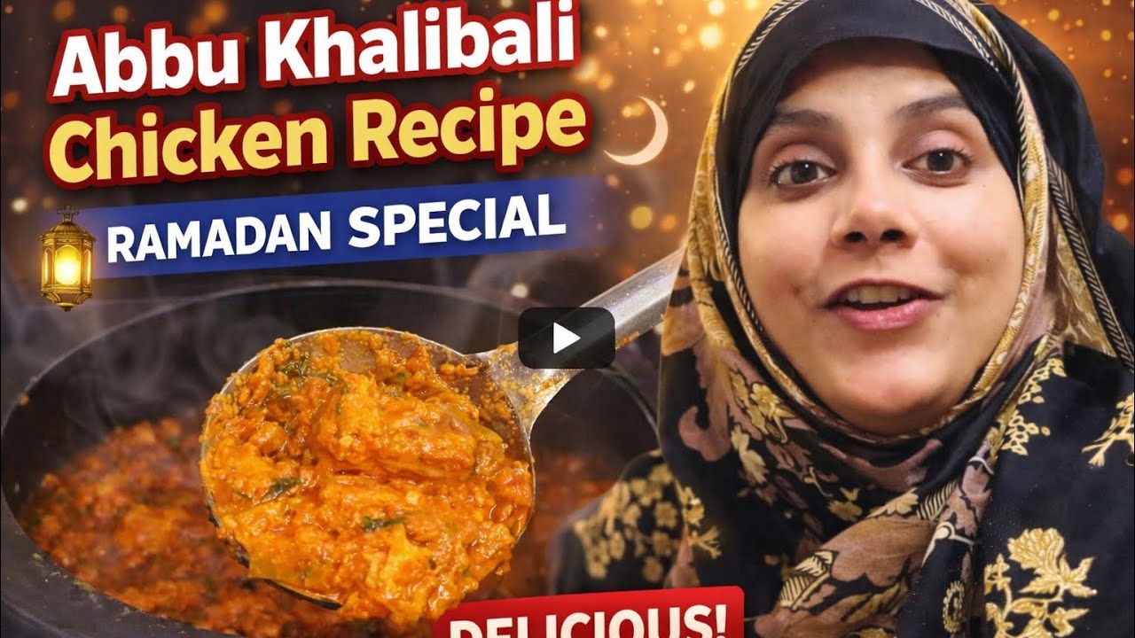 Sleepless Night + Spicy Iftar? 😍🔥Ramadan Special Abbu Khalibali Chicken 🍗🌙