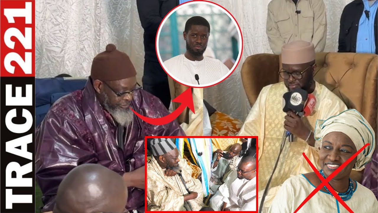 Magalou Darou Moukhty: Serigne Abdou Mbacké dits ses vérités devant El Malick" Diomaye ak sonko  ...