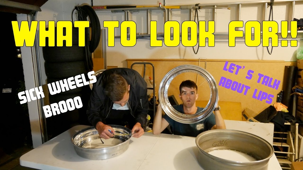 Buying 3 piece wheels? WHAT TO LOOK FOR!!
