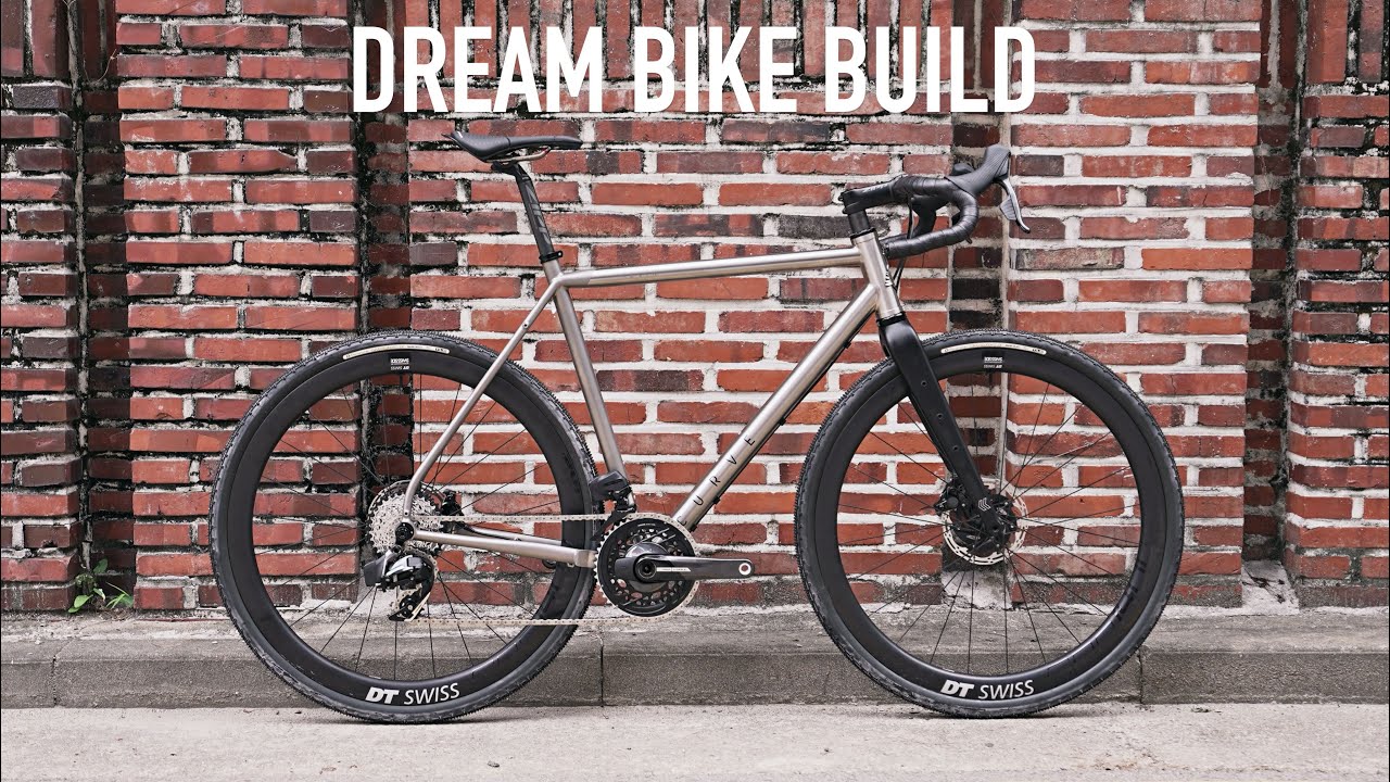 Curve GXR Titanium gravel bike build ; 커브 GXR 티타늄 그래블 자전거 조립