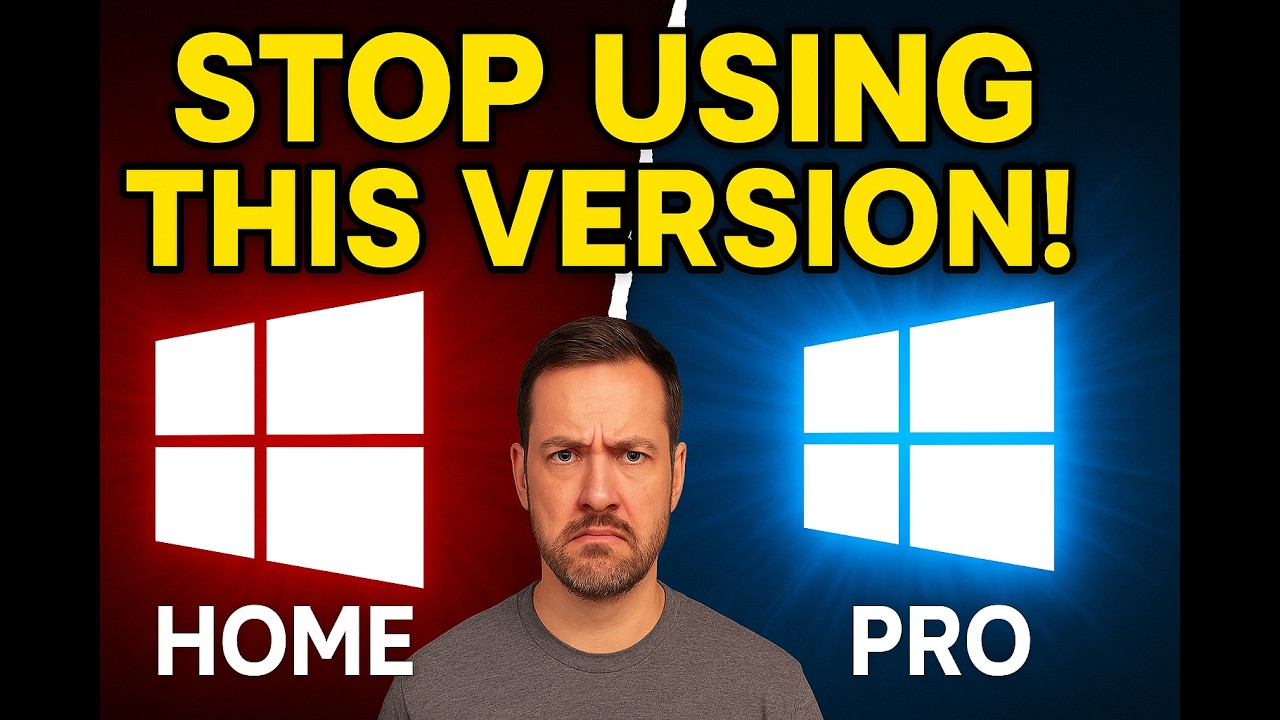 Windows Pro и Home — шокирующая разница
