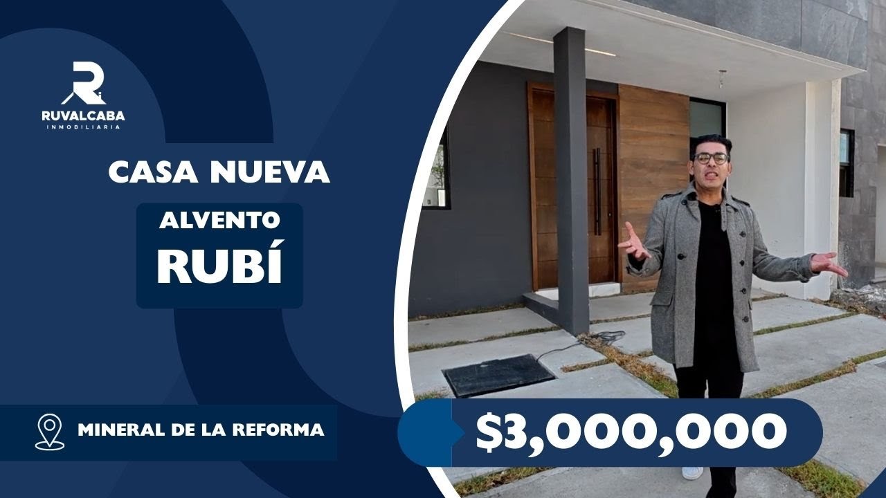 💎 Modelo Rubín | Alvento Residencial – Mineral de la Reforma 💎