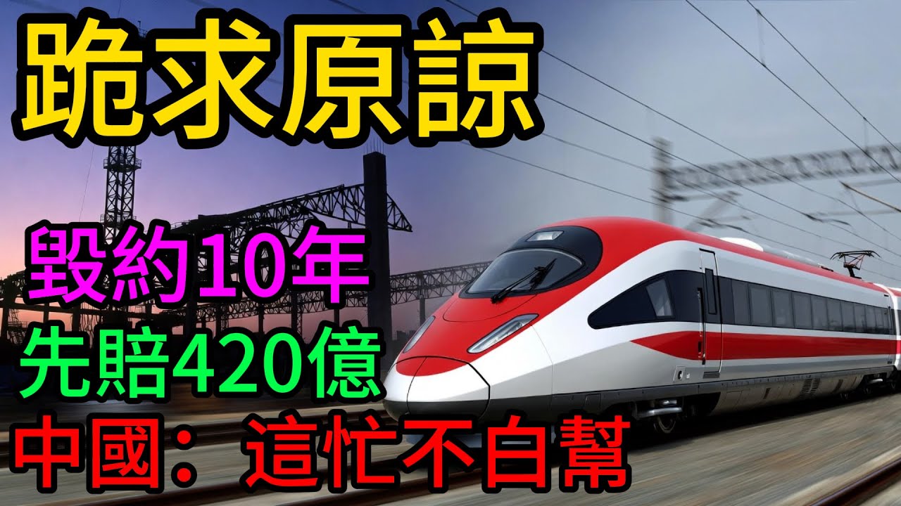 2800億合同被撕毀？土耳其趕走中國團隊，10年後“高鐵爛尾”跪求原諒！中國：先公開道歉，再談5000億救援#中國高鐵#土耳其高鐵#YHT專案#基建狂魔#大國博弈#中國鐵建#埃爾多安#一帶一路#西門子