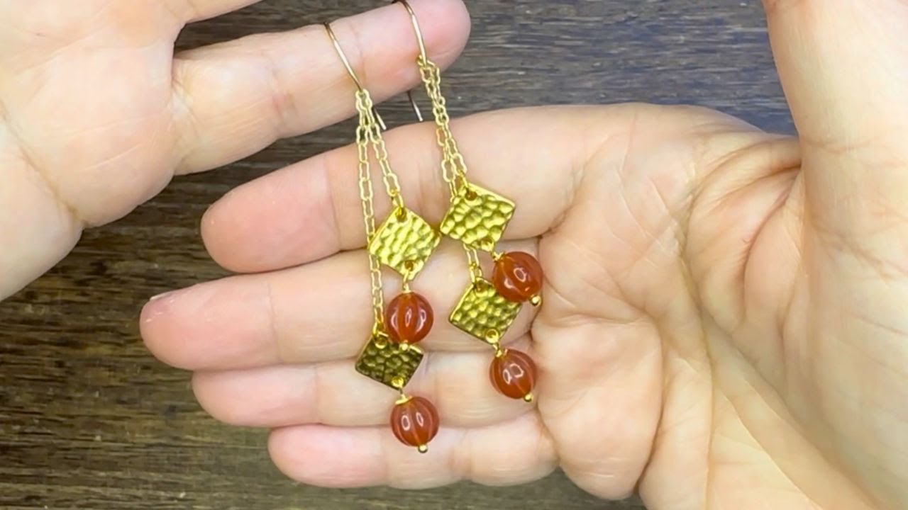 How to Make Easy Gift Earrings by Deb Floros