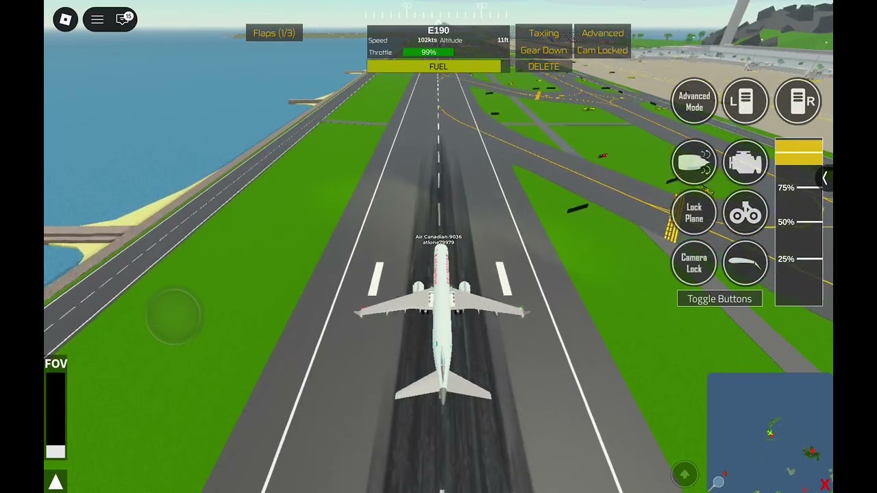 Buttering every plane in ptfs e190
