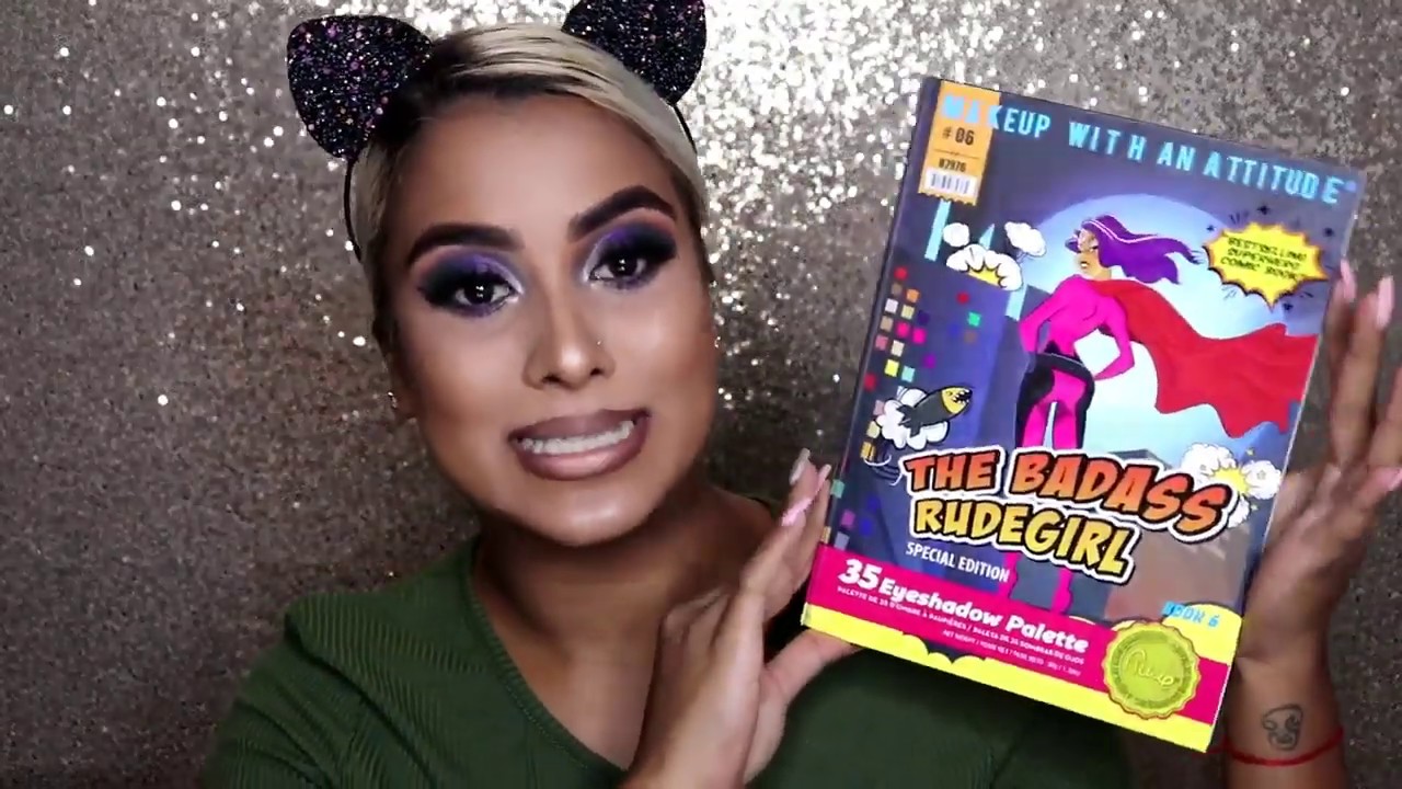 Sanesh Makeup x The Badass Rudegirl - Book 6 I Rude Cosmetics