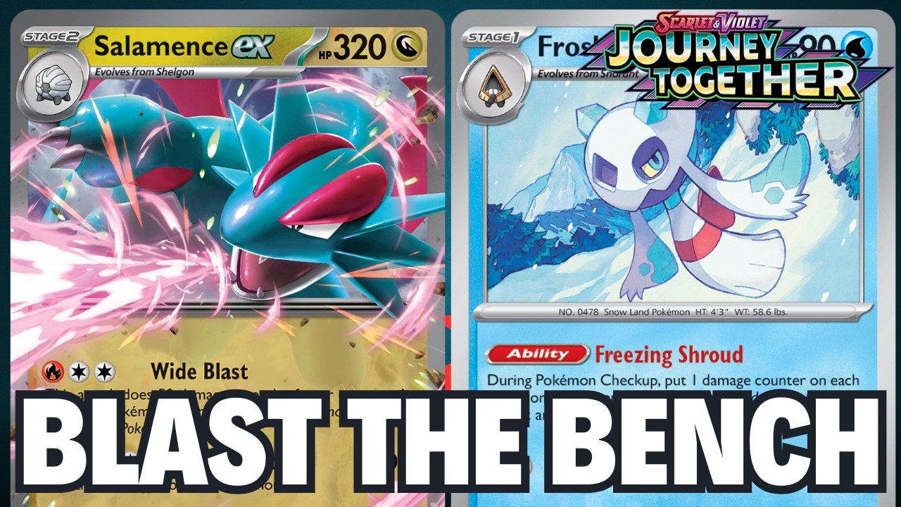This Salamence EX and Froslass deck will overwhelm the bench with damage