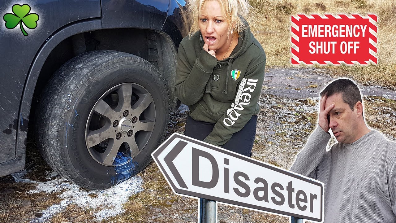Woman Doing Man Jobs Destroys A Motorhome