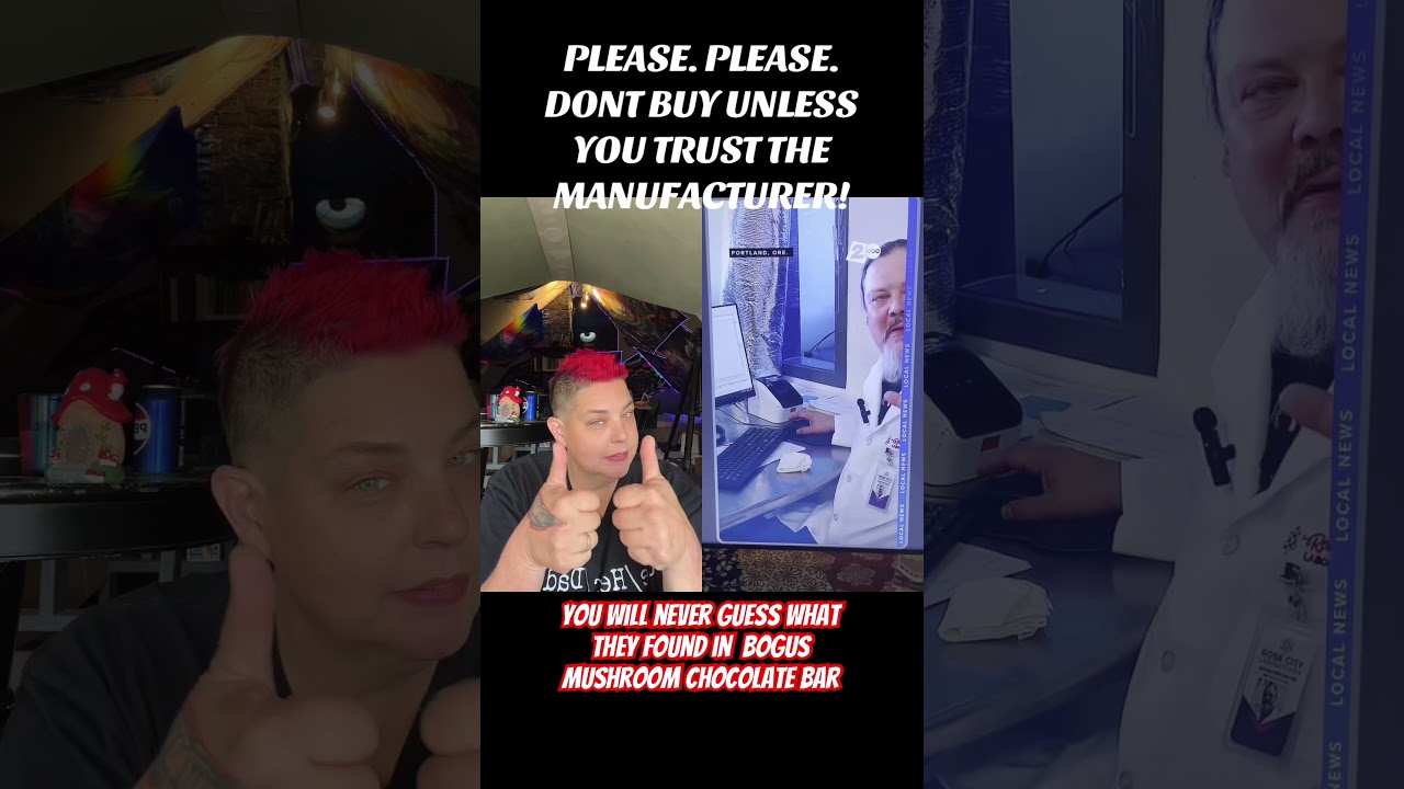 Shocking! The drugs they found in counterfeit Magic Mushroom Chocolate Bar 