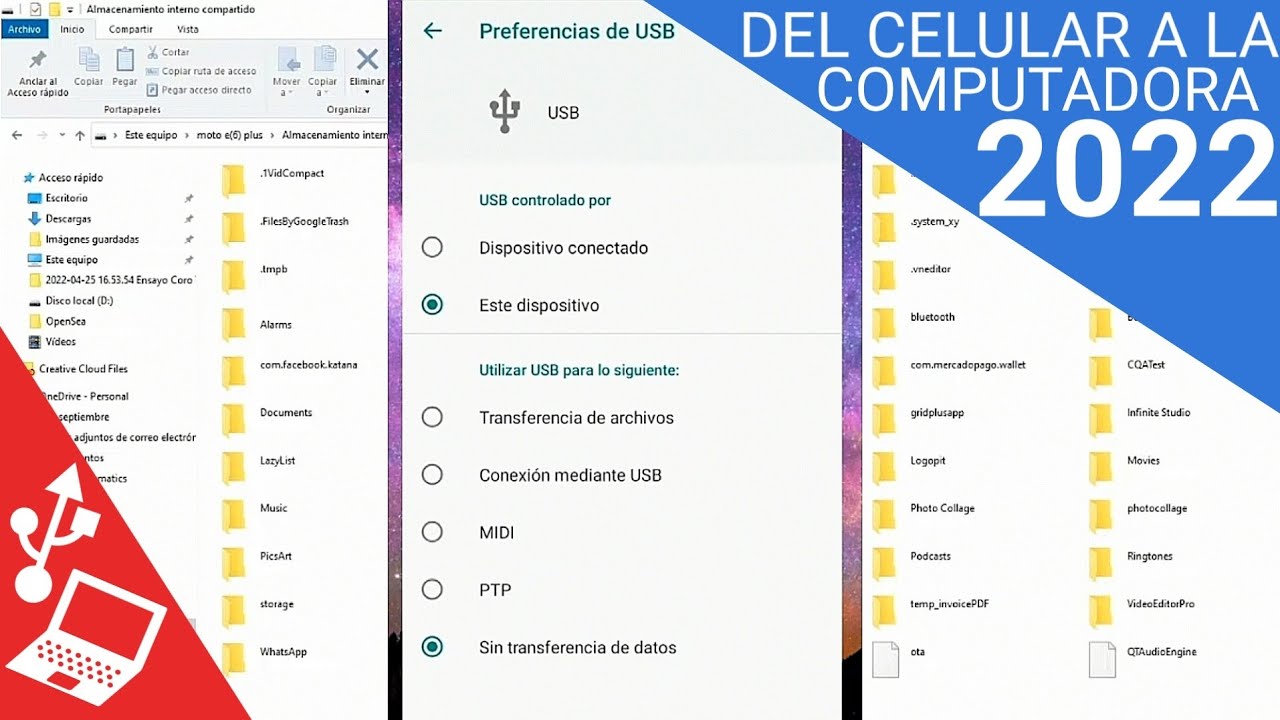 Como PASAR ARCHIVOS del CELULAR a la COMPUTADORA 📲 2026 💻 /Como abrir WhatsApp en la computadora 💯✨