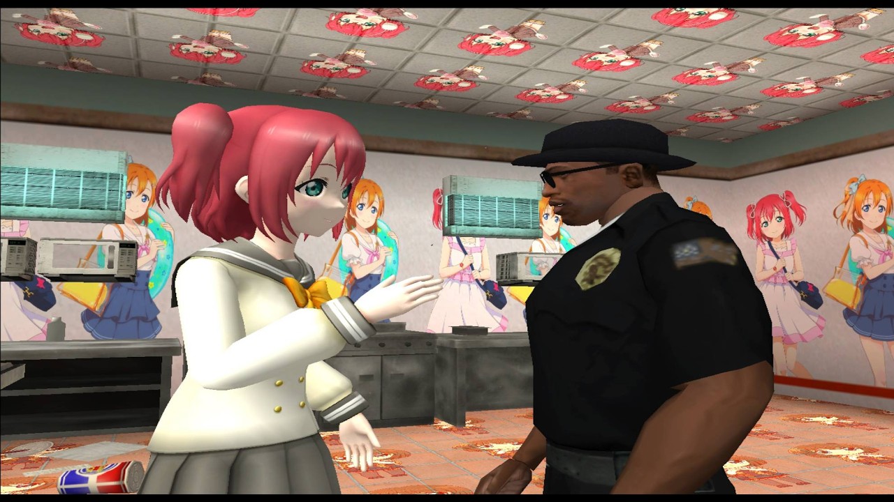 GTA San Andreas Mission17 (Management Issues) 6 wanted level：Hell